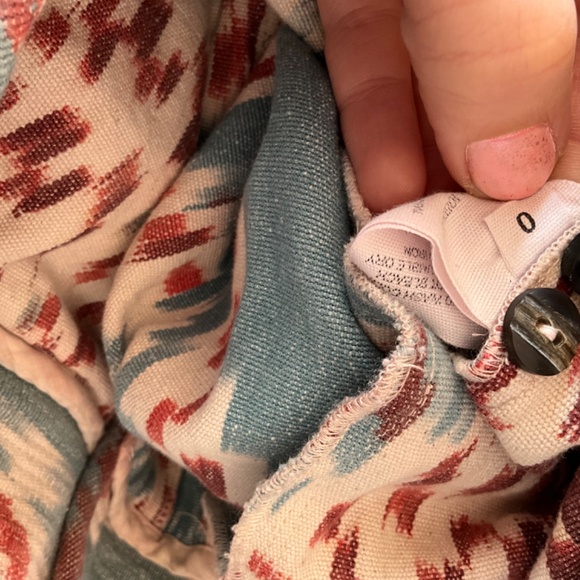 ULLA JOHNSON SIZE 0 Anika Pant In Blue - Picture 6 of 7